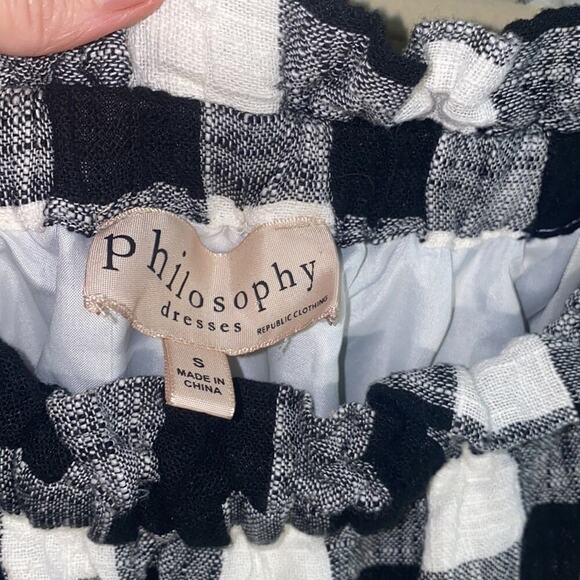 Philosophy gingham plaid checker print dress - Picture 2 of 7